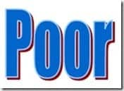 Poor