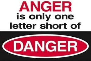 Anger warning